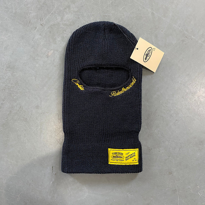 CORTEIZ KNIT BALACLAVA BLACK YELLOW - netstar®