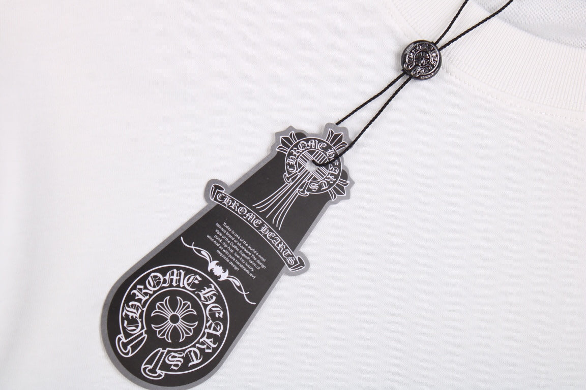 CHROME HEARTS "LOOKING LIKE A GHOST" T-SHIRT WHITE - netstar®
