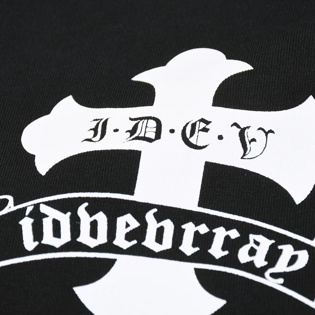 CHROME HEARTS WHITE DOUBLE CROSS T-SHIRT BLACK - netstar®