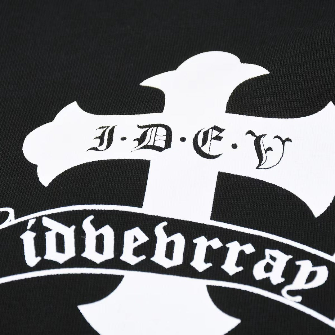 CHROME HEARTS WHITE DOUBLE CROSS T-SHIRT BLACK - netstar®