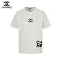 Chanel Double C Logo T-Shirt (White)