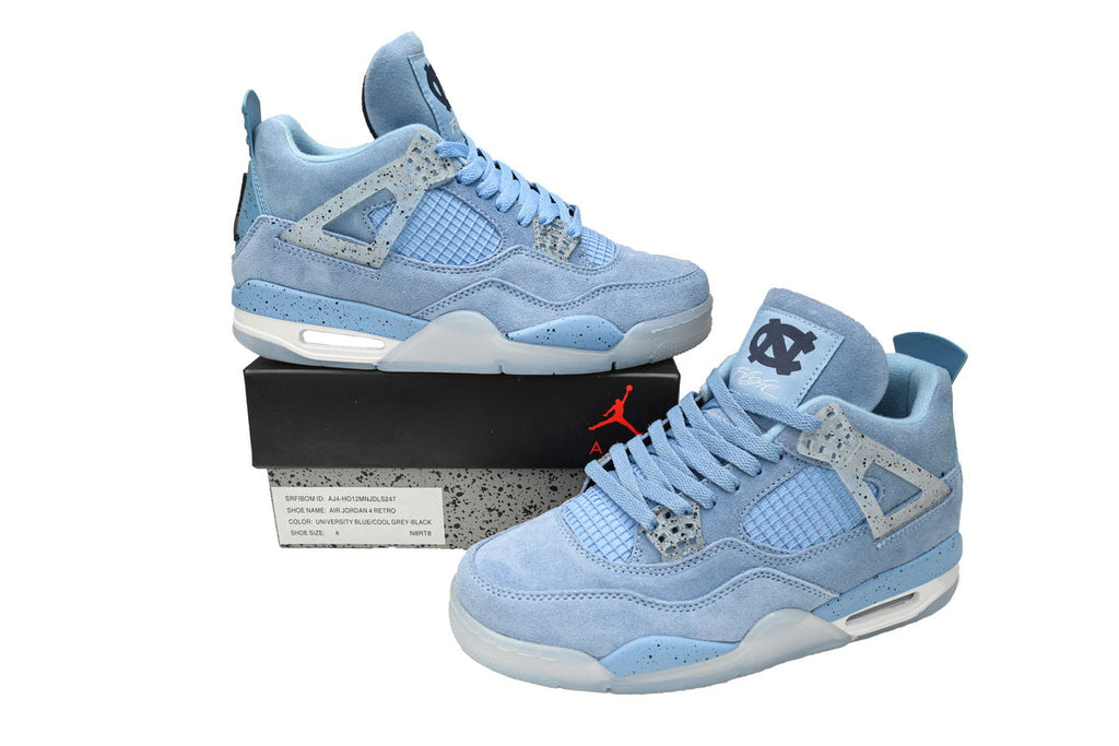 Air Jordan 4 Retro UNC University Blue - netstar