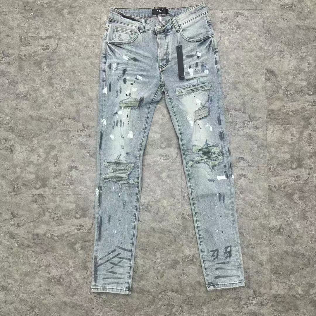 AMIRI MX1 PAINTER JEANS BLUE - netstar®
