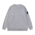 CHROME HEARTS CROSS PATCH SWEATSHIRT GREY - netstar®