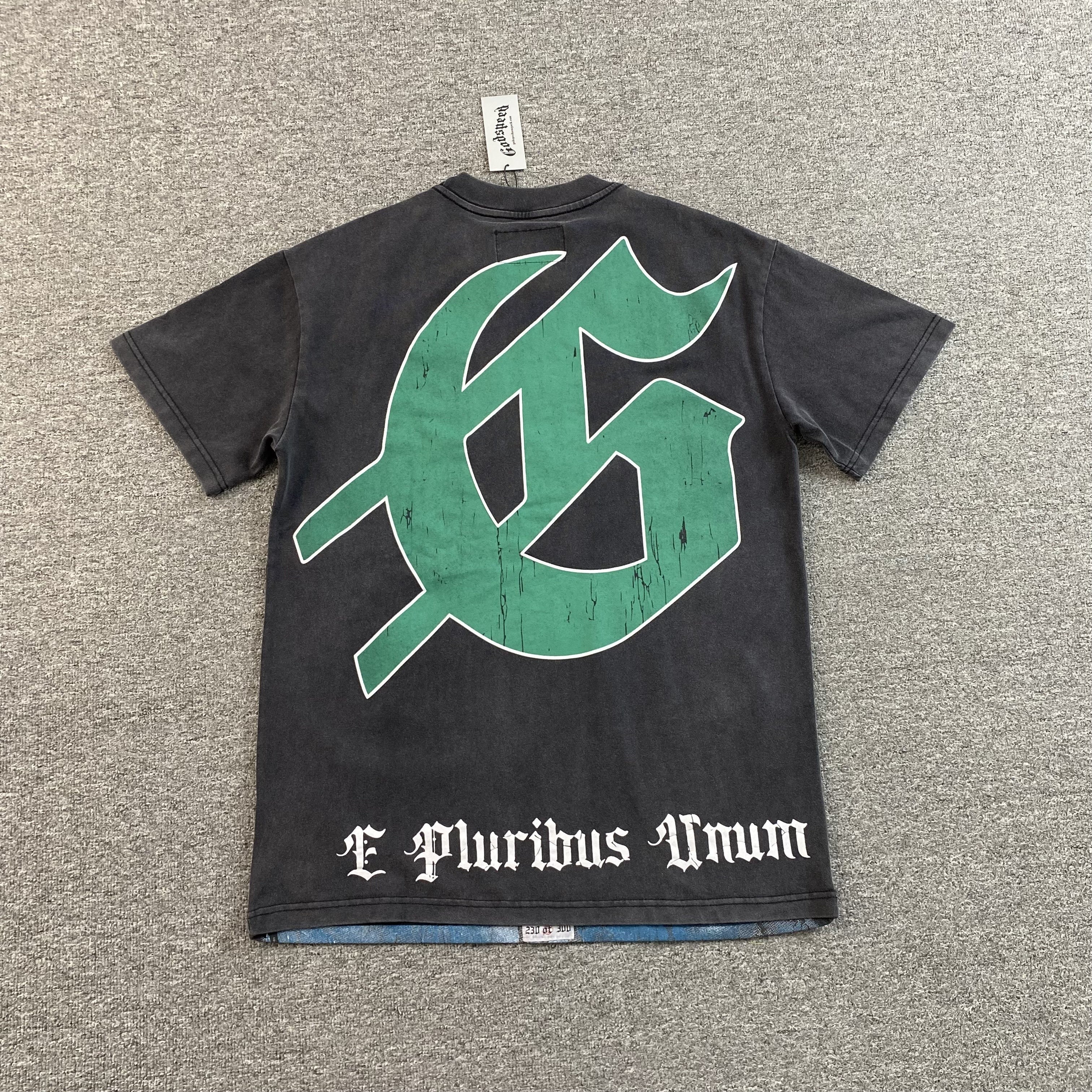 GODSPEED AMIGOS T-SHIRT WASHED BLACK - netstar®