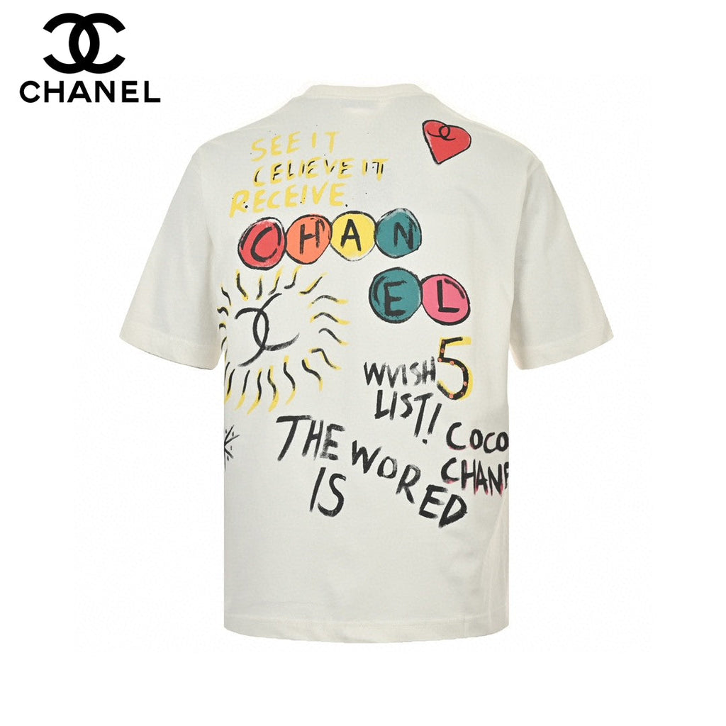Chanel "Women Will Save The World" T-Shirt in White