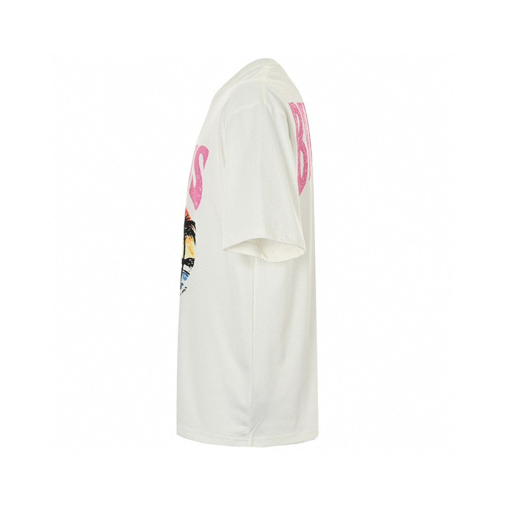 Balenciaga White T-Shirt with Paris Graphic