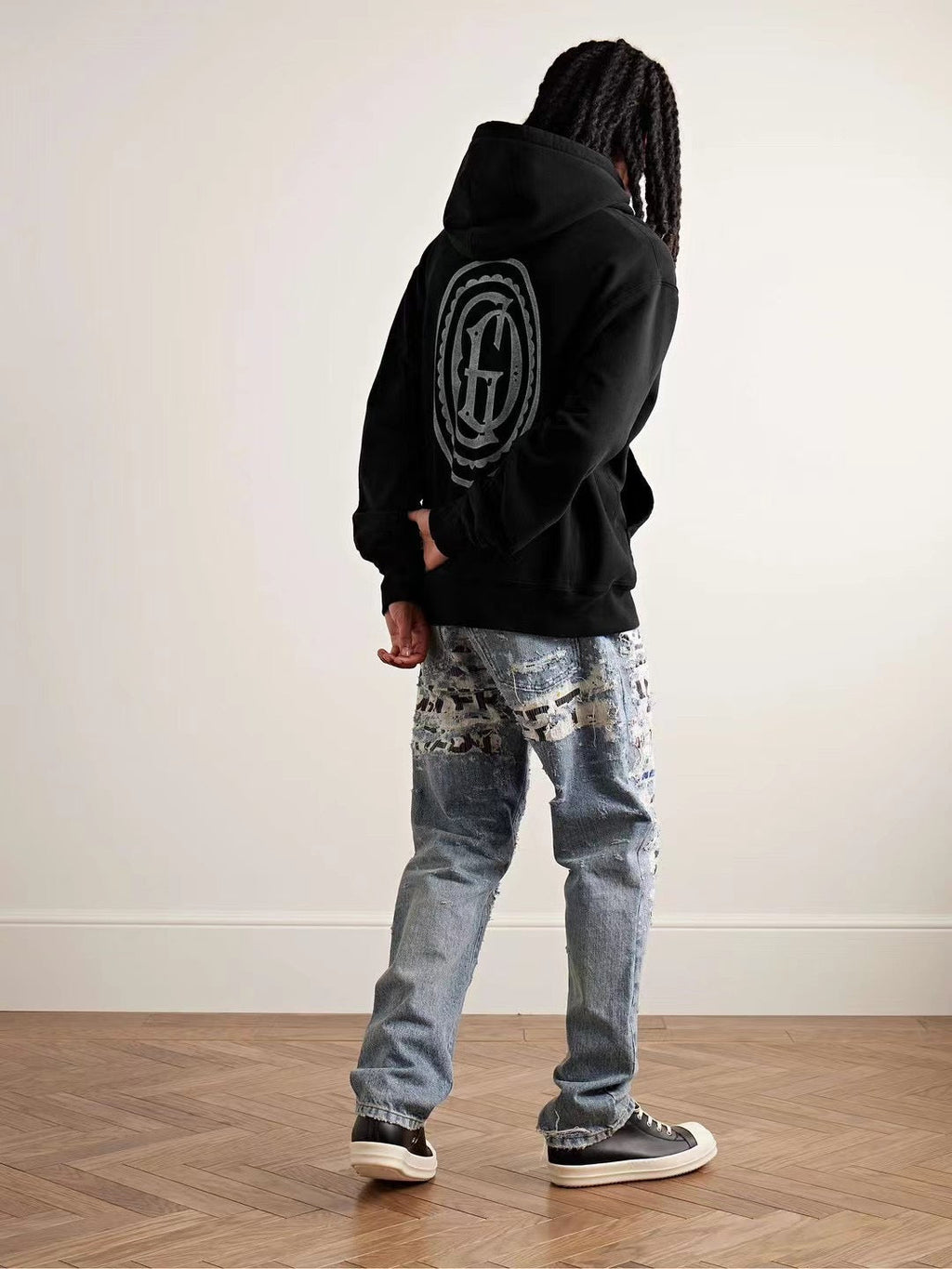 GALLERY DEPT GD MULTI LOGO HOODIE - netstar®