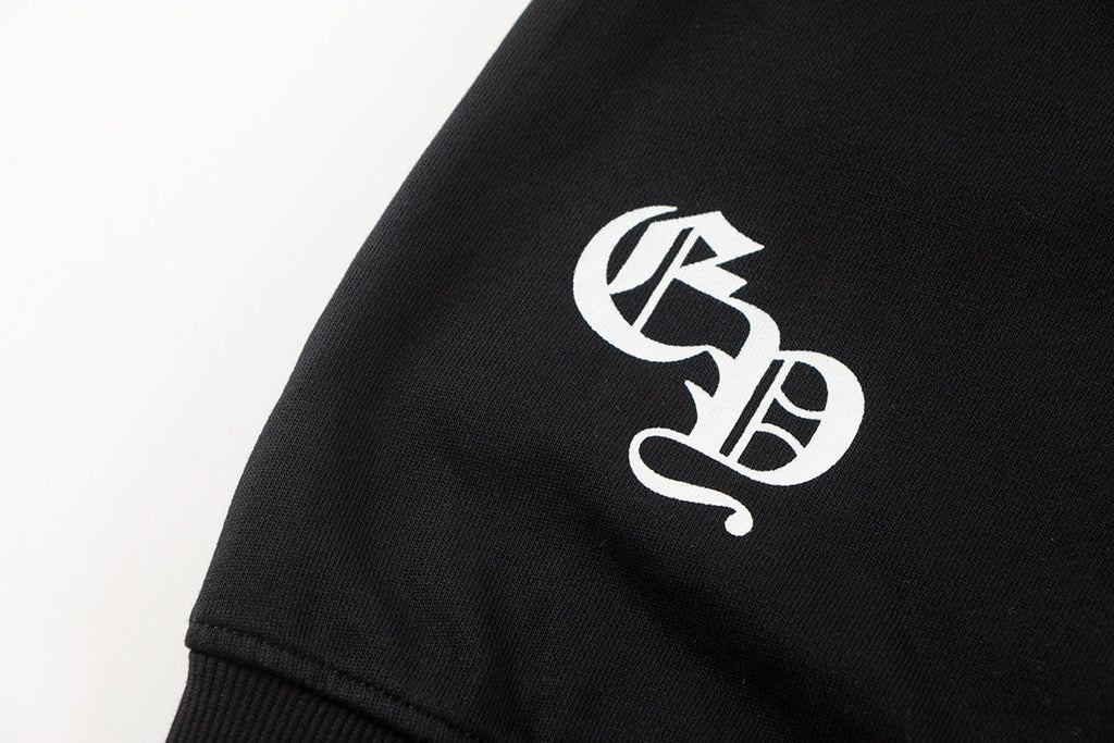 CHROME HEARTS COLORED CROSS HORSE SHOE LOGO SWEATSHIRT BLACK - netstar®