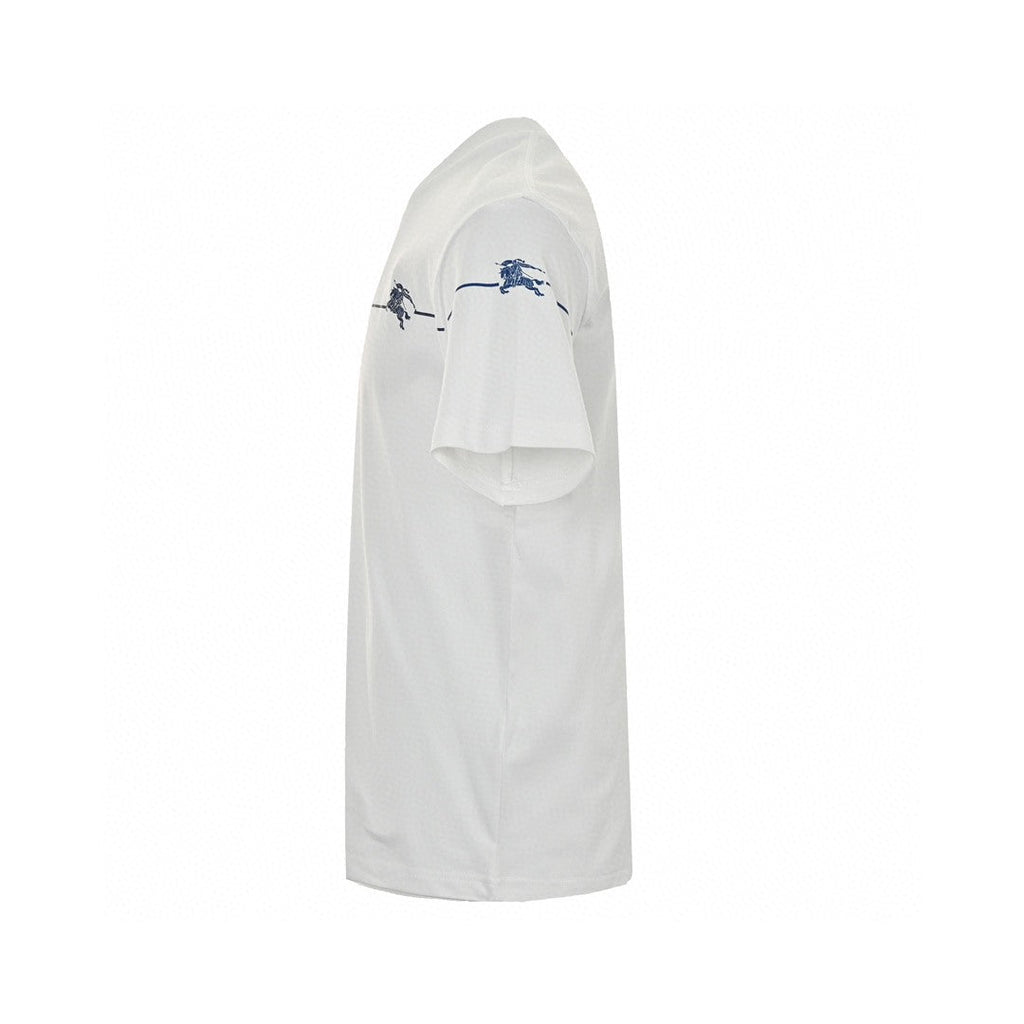 Burberry Equestrian Logo White T-Shirt