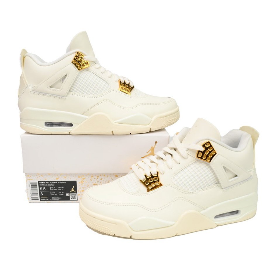 JORDAN 4 x METALLIC GOLD - netstar