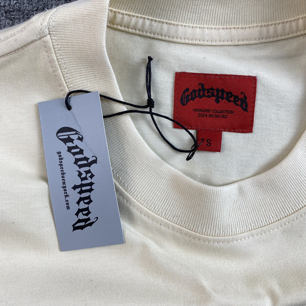 GODSPEED BUTTERFLY EFFECT T-SHIRT BONE - netstar®