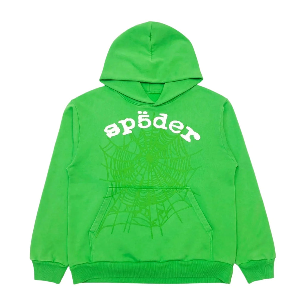SP5DER LEGACY HOODIE GREEN - netstar®