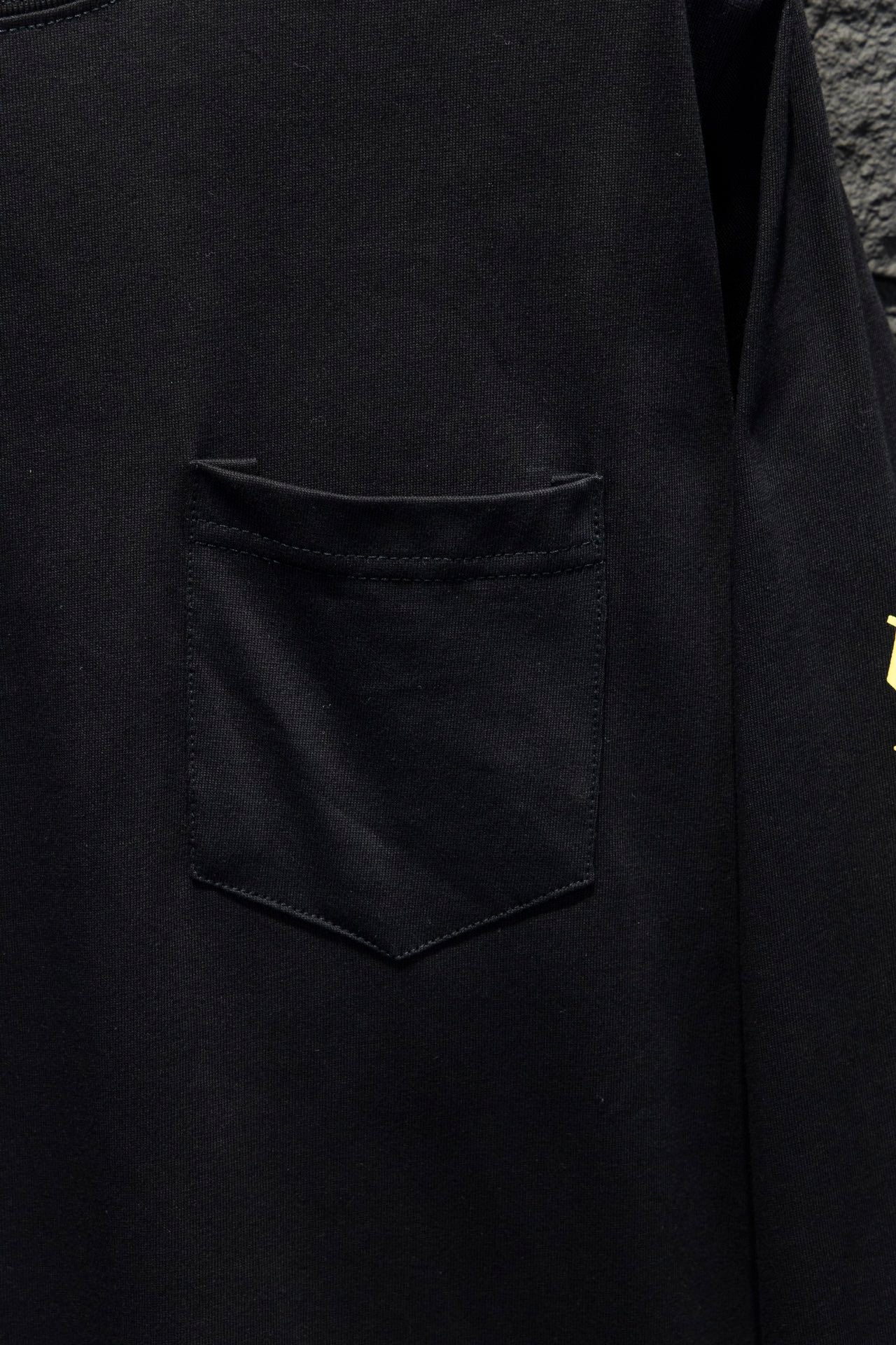 CHROME HEARTS YELLOW COLLAR LONGSLEEVE BLACK - netstar®