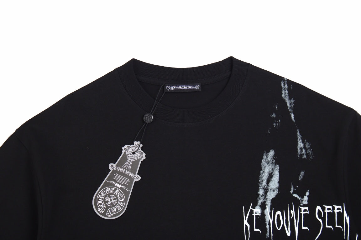 CHROME HEARTS x KIDS SEE GHOSTS T-SHIRT BLACK - netstar®