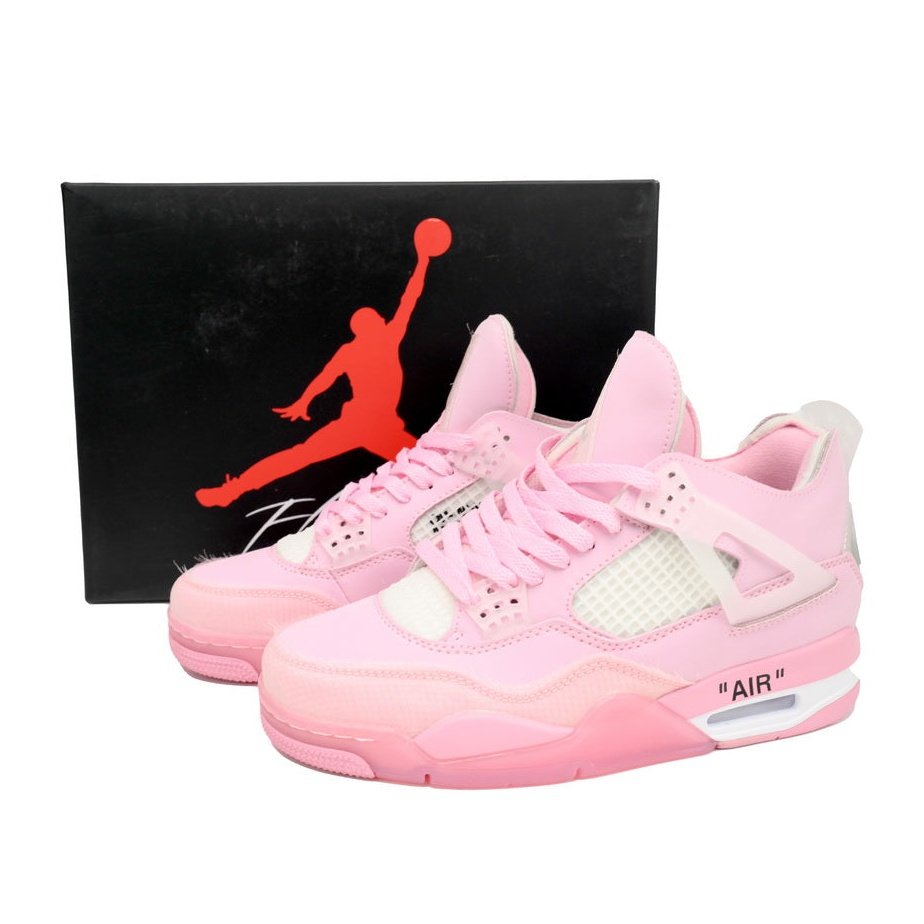 JORDAN 4 x OFF-WHITE ROSE PEACH - netstar