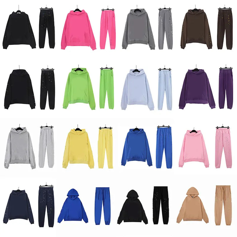 Hoodie Mens Womens Pink Black Fashion Designers Hoodies Pants Suits Sets Classic T Shirts Tees Clothes Sweatshirts T Shirt - netstar®