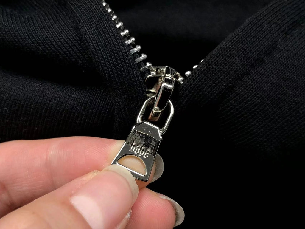 BAPE SHARK FULL ZIP HOODIE BLACK - netstar®