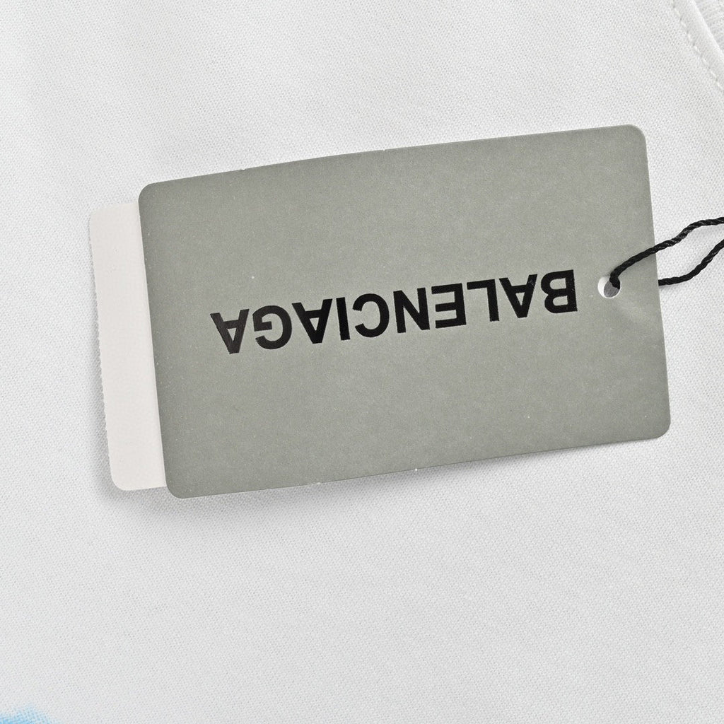 Balenciaga Save the Date White T-Shirt