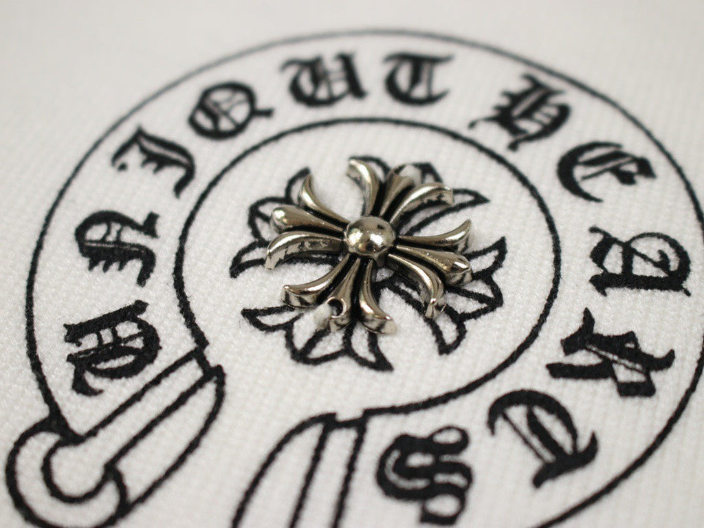 CHROME HEARTS HORSE SHOE LOGO LONGSLEEVE WHITE BLACK - netstar®