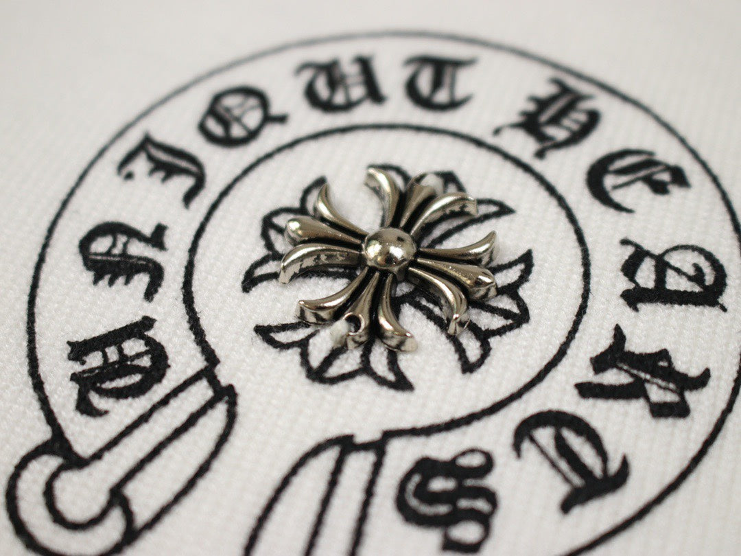 CHROME HEARTS HORSE SHOE LOGO LONGSLEEVE WHITE BLACK - netstar®