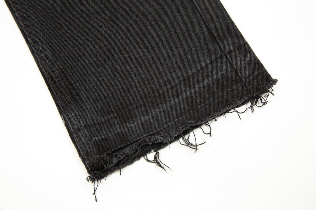 CHROME HEARTS BLACK CROSS PATCH JEANS BLACK - netstar®