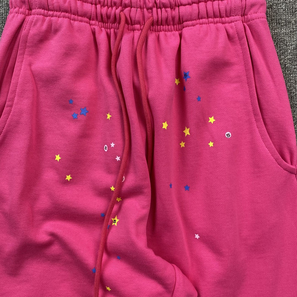 SP5DER P*NK SWEATPANTS PINK - netstar®