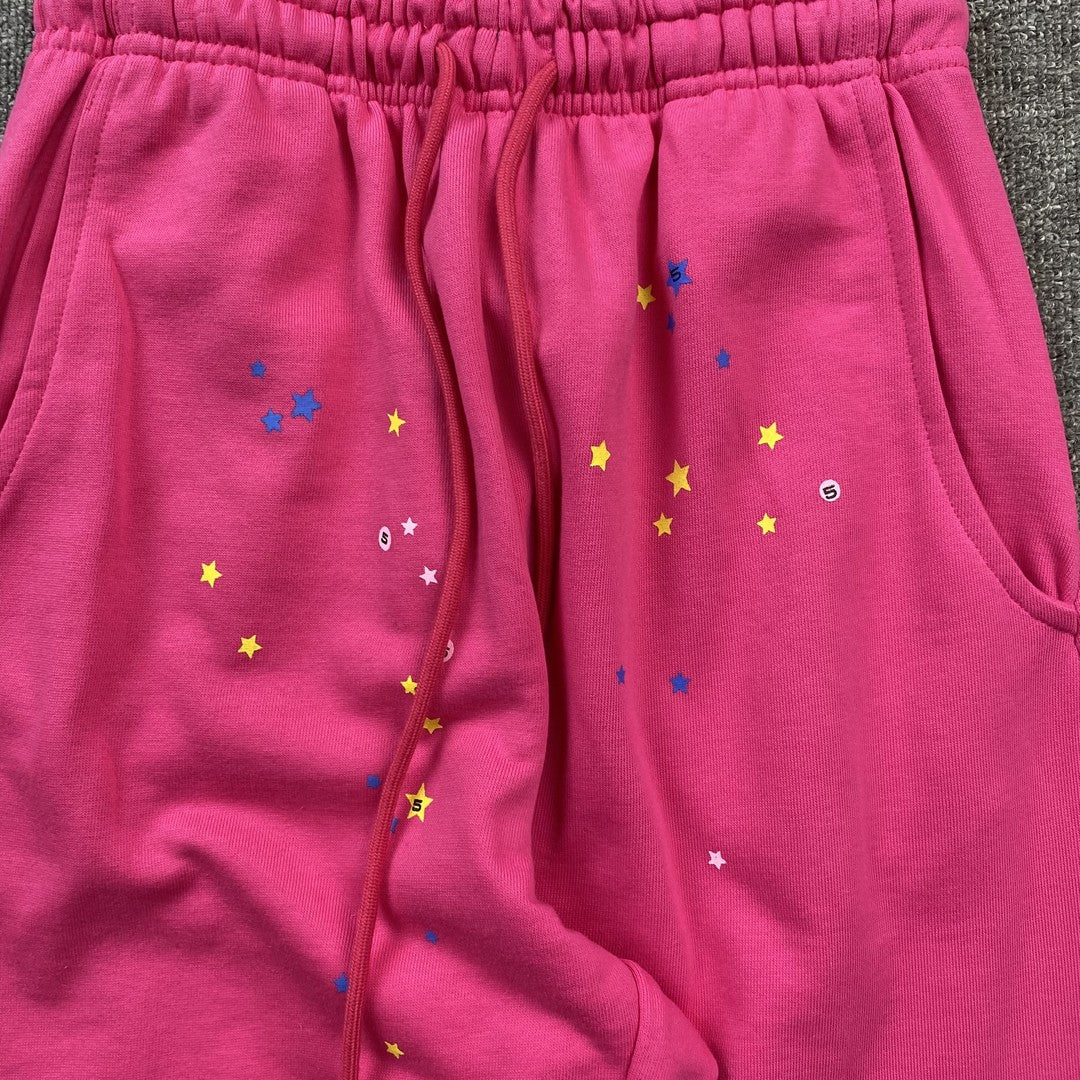SP5DER P*NK SWEATPANTS PINK - netstar®