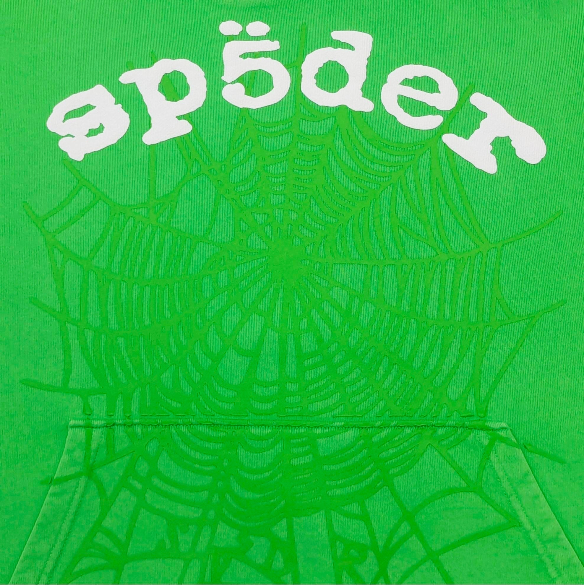 SP5DER LEGACY HOODIE GREEN - netstar®