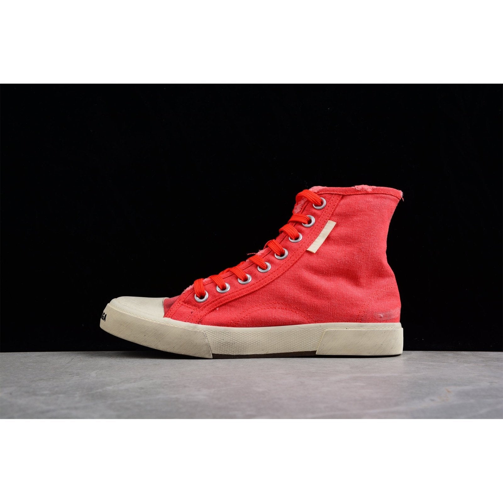 BALENCIAGA PARIS HIGH VULC DESTR x RED