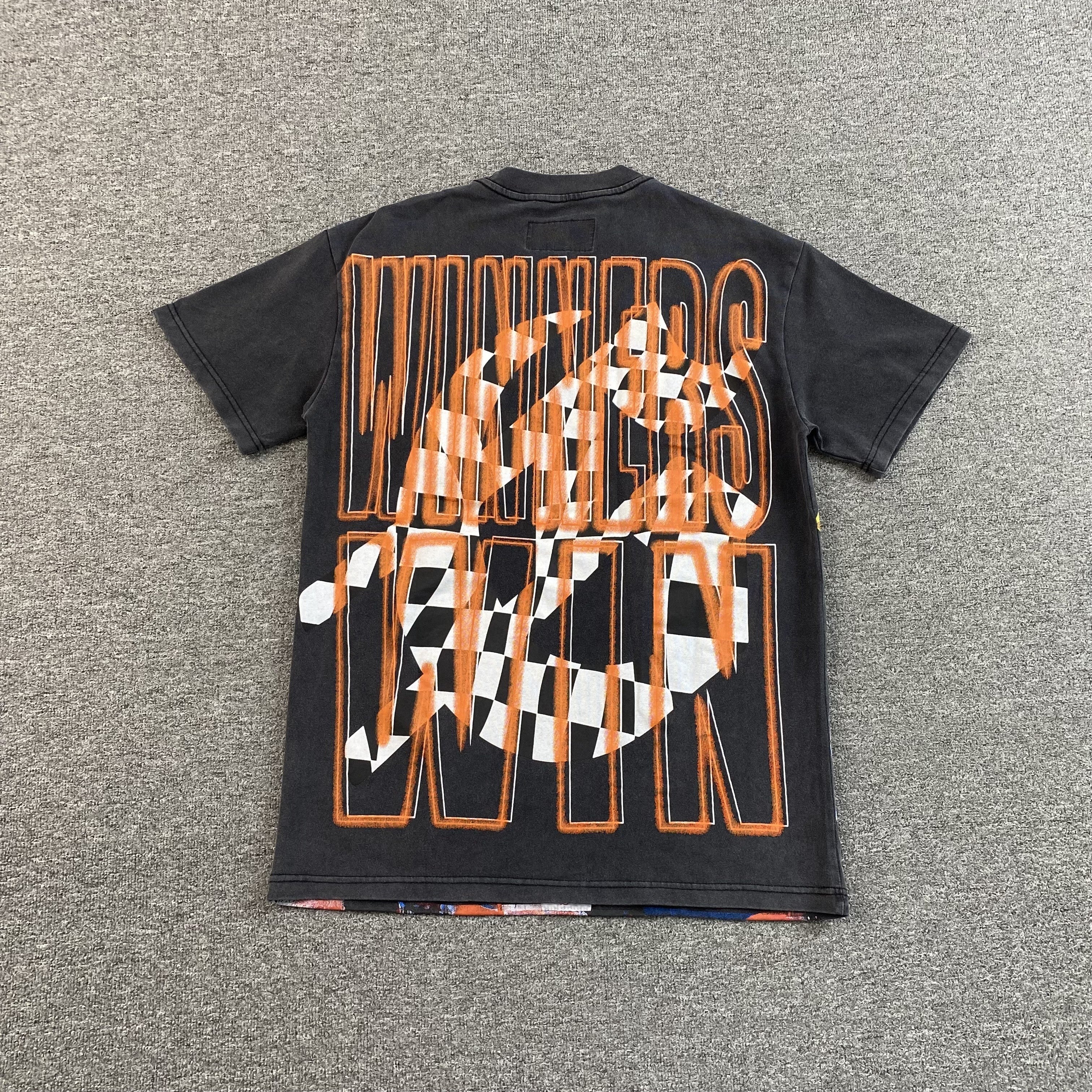 GODSPEED VICTORY TOAST T-SHIRT WASHED BLACK - netstar®