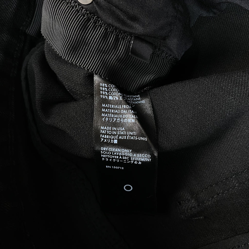AMIRI CORE APPLIQUE BLACK LEATHER JEANS - netstar®
