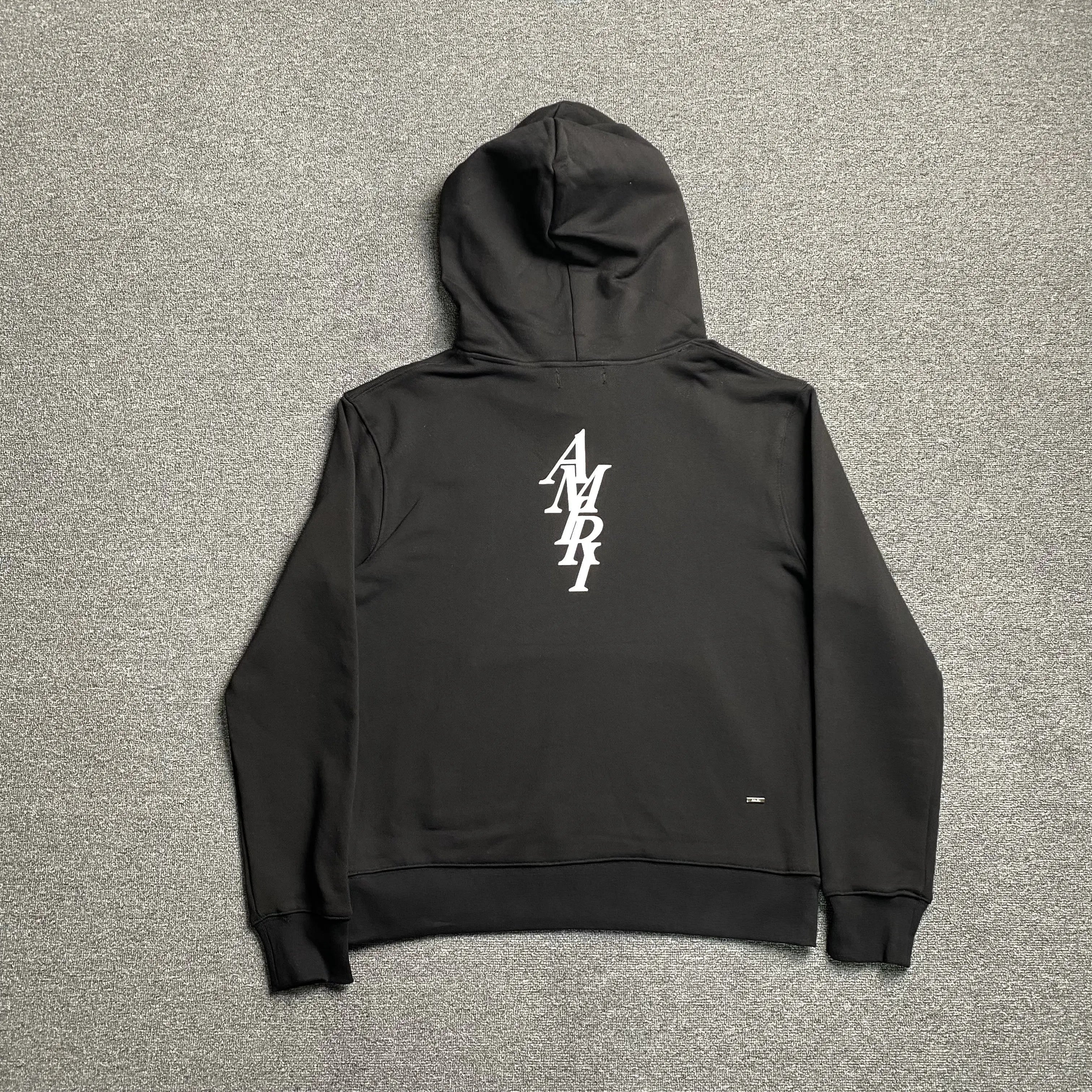 AMIRI LETTER LOGO HOODIE BLACK - netstar®