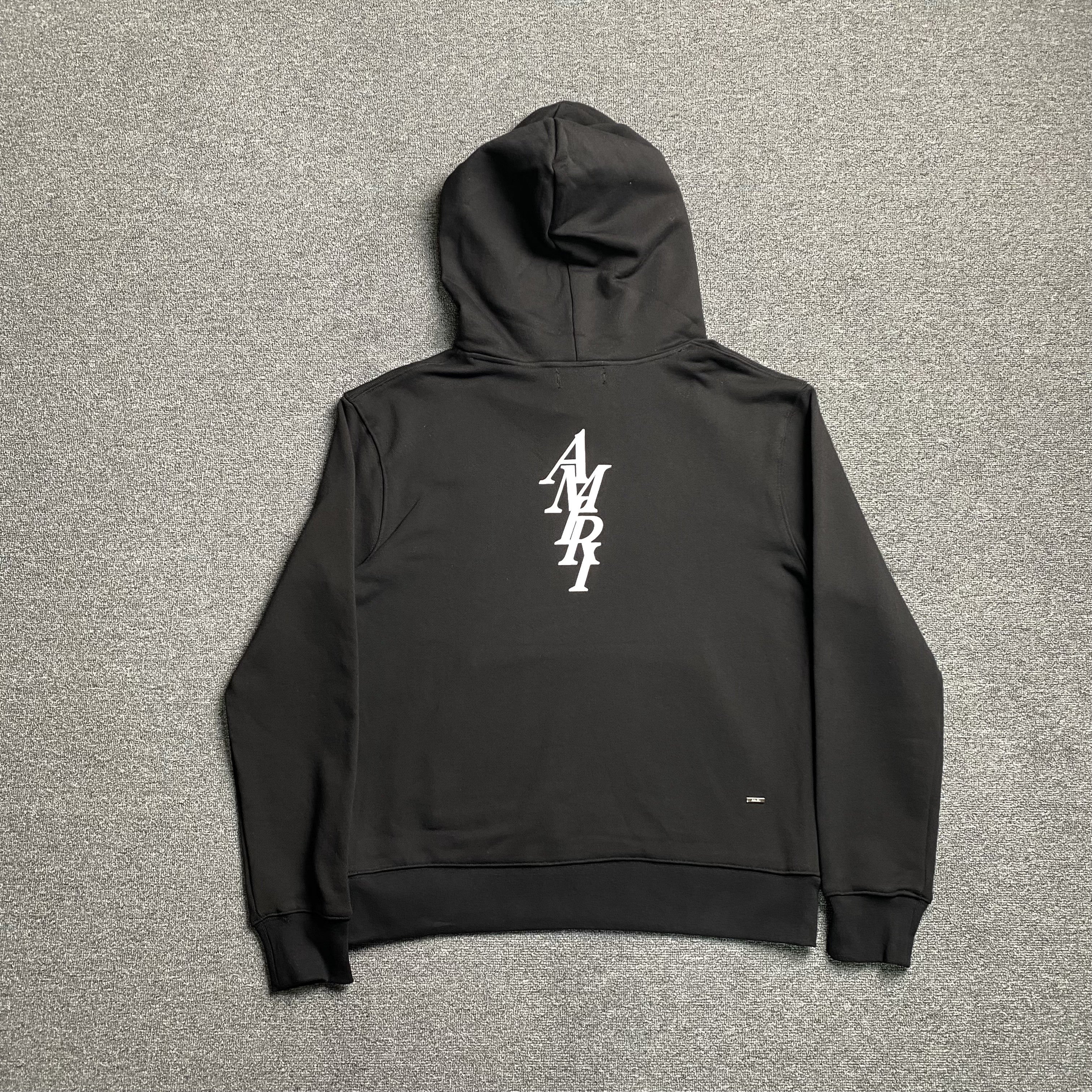 AMIRI LETTER LOGO HOODIE BLACK - netstar®