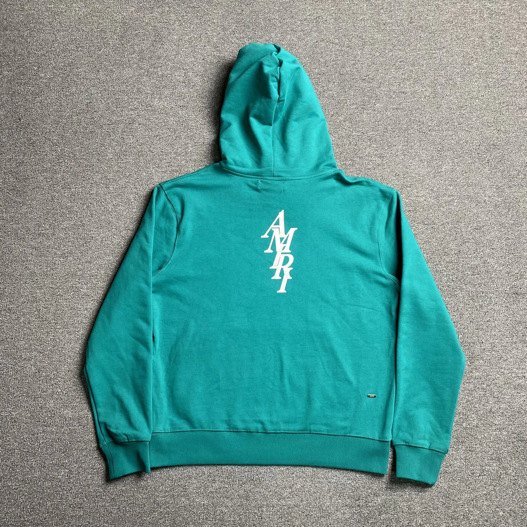 AMIRI LETTER LOGO HOODIE CERULEAN - netstar®