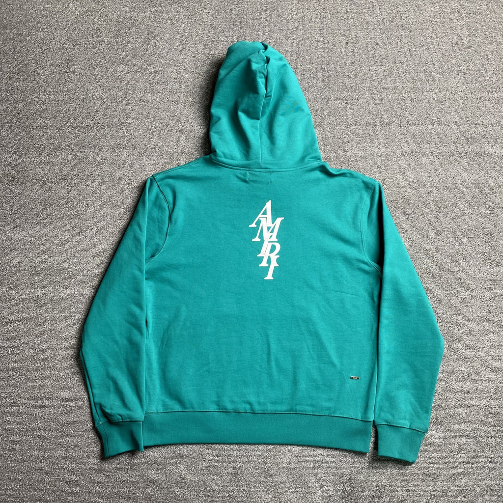 AMIRI LETTER LOGO HOODIE CERULEAN - netstar®