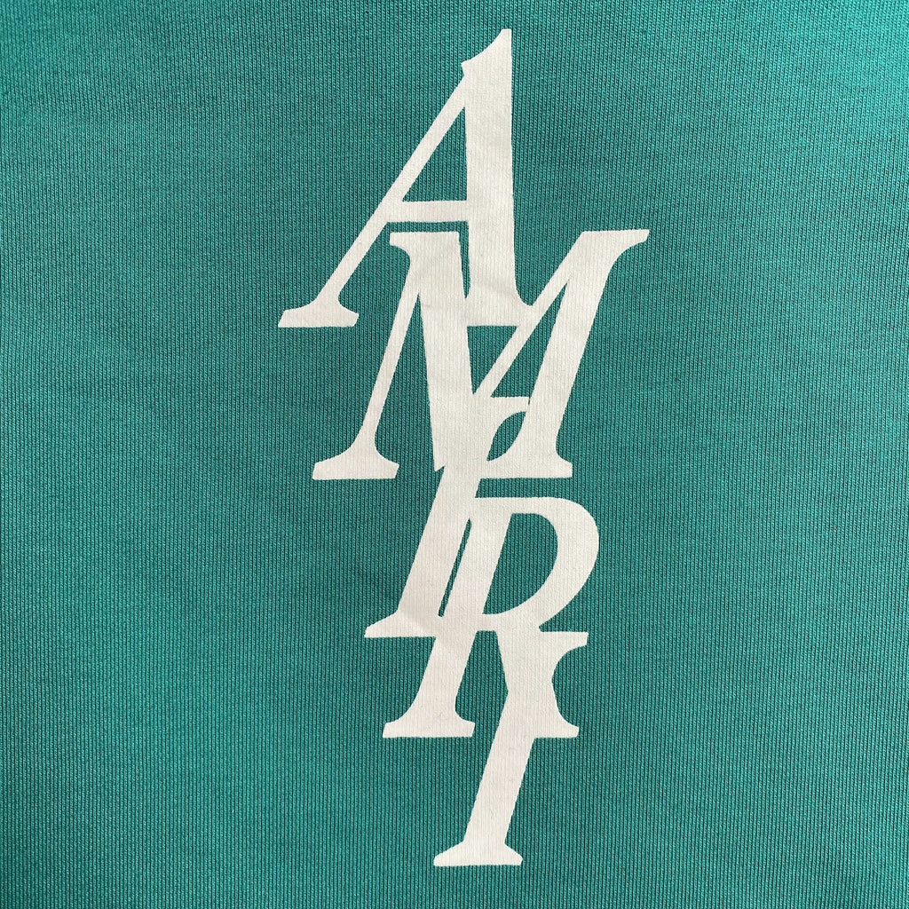AMIRI LETTER LOGO HOODIE CERULEAN - netstar®