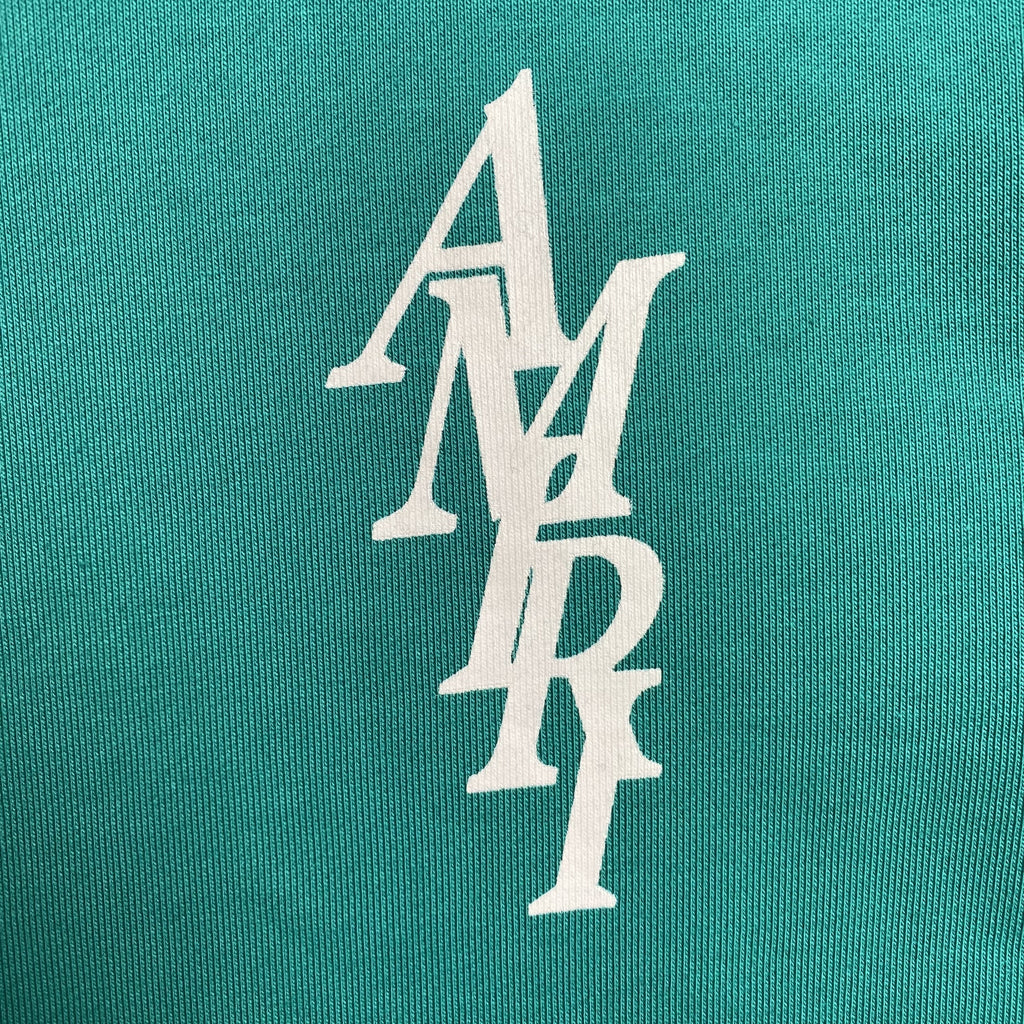 AMIRI LETTER LOGO HOODIE CERULEAN - netstar®