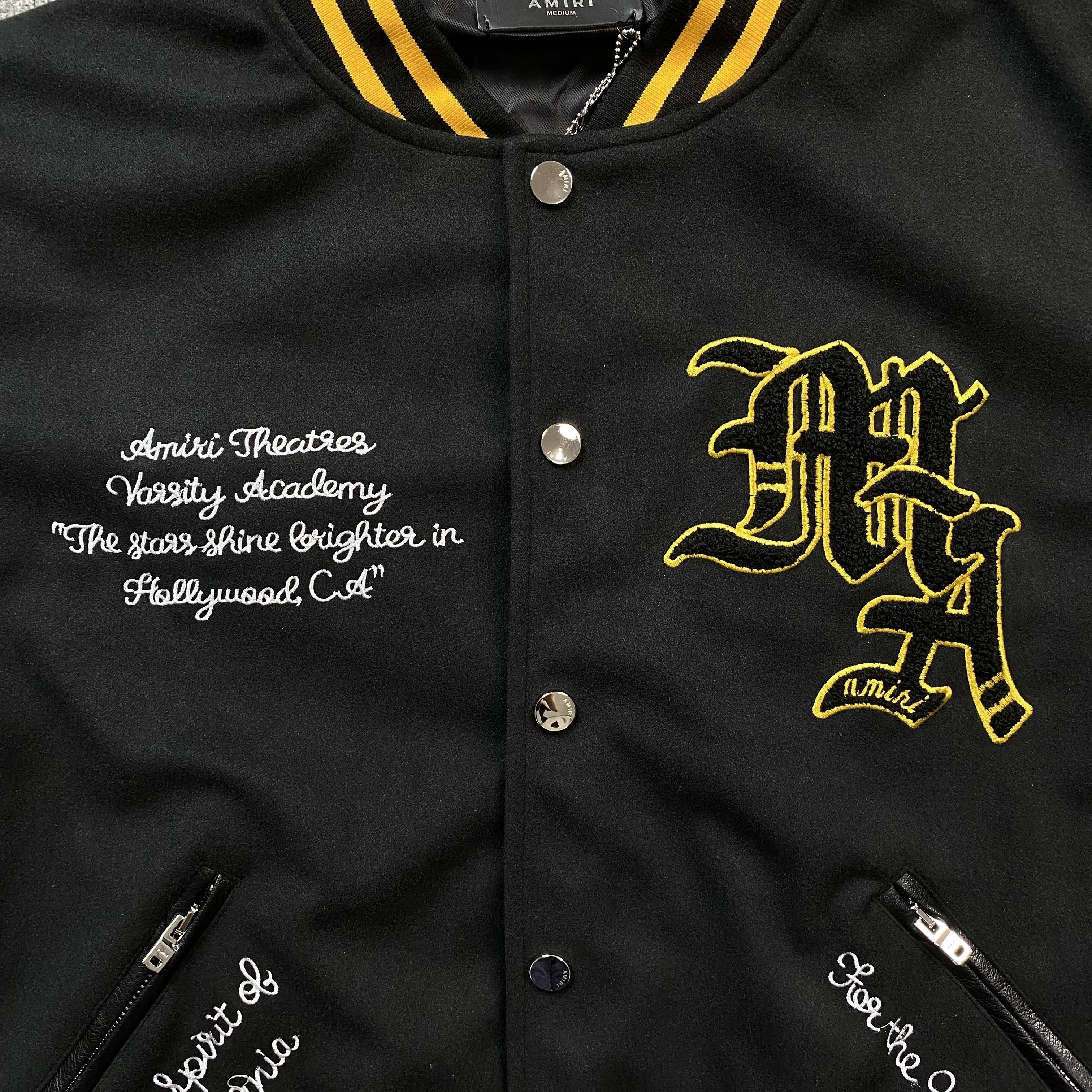 AMIRI LION VARSITY JACKET - netstar®