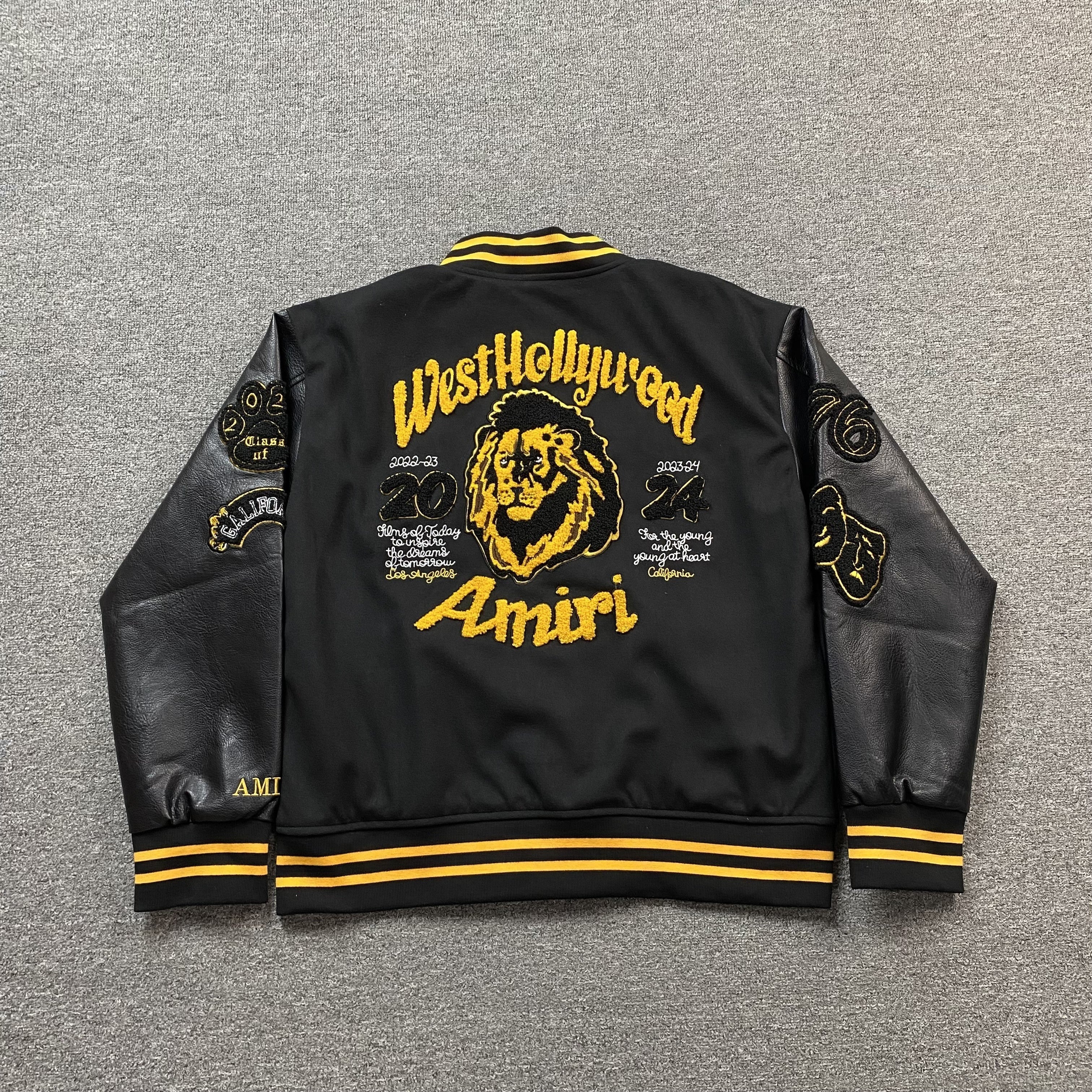 AMIRI LION VARSITY JACKET - netstar®