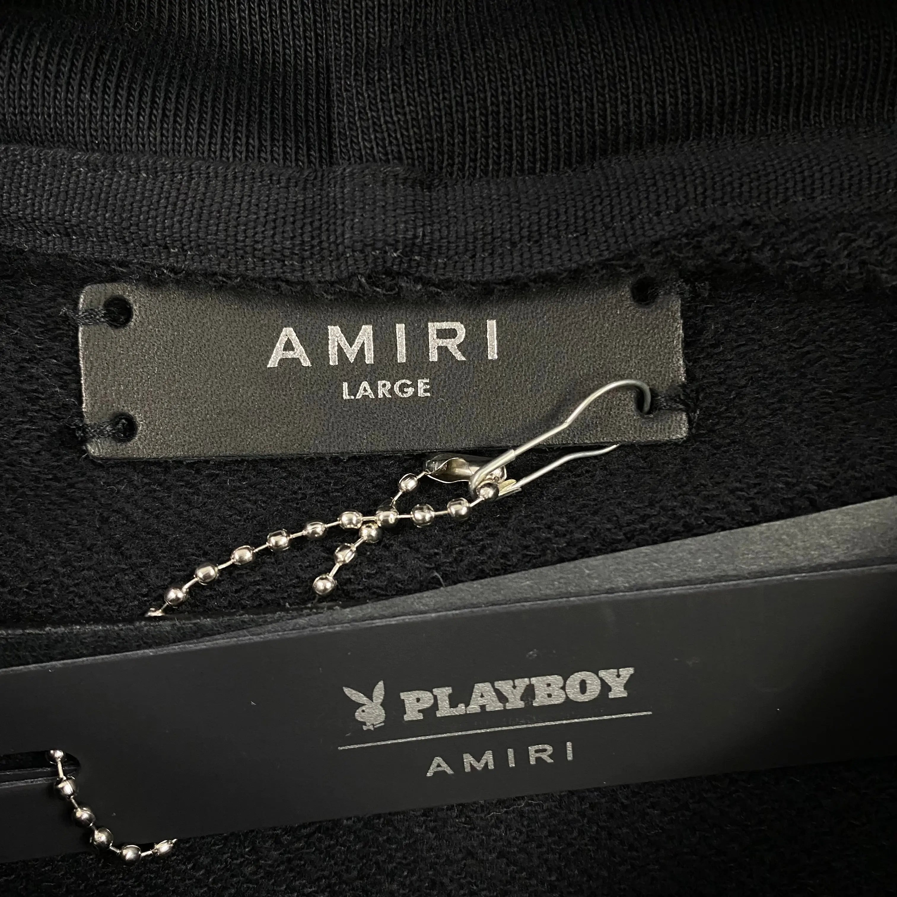 AMIRI PLAYBOY LOGO HOODIE BLACK YELLOW - netstar®