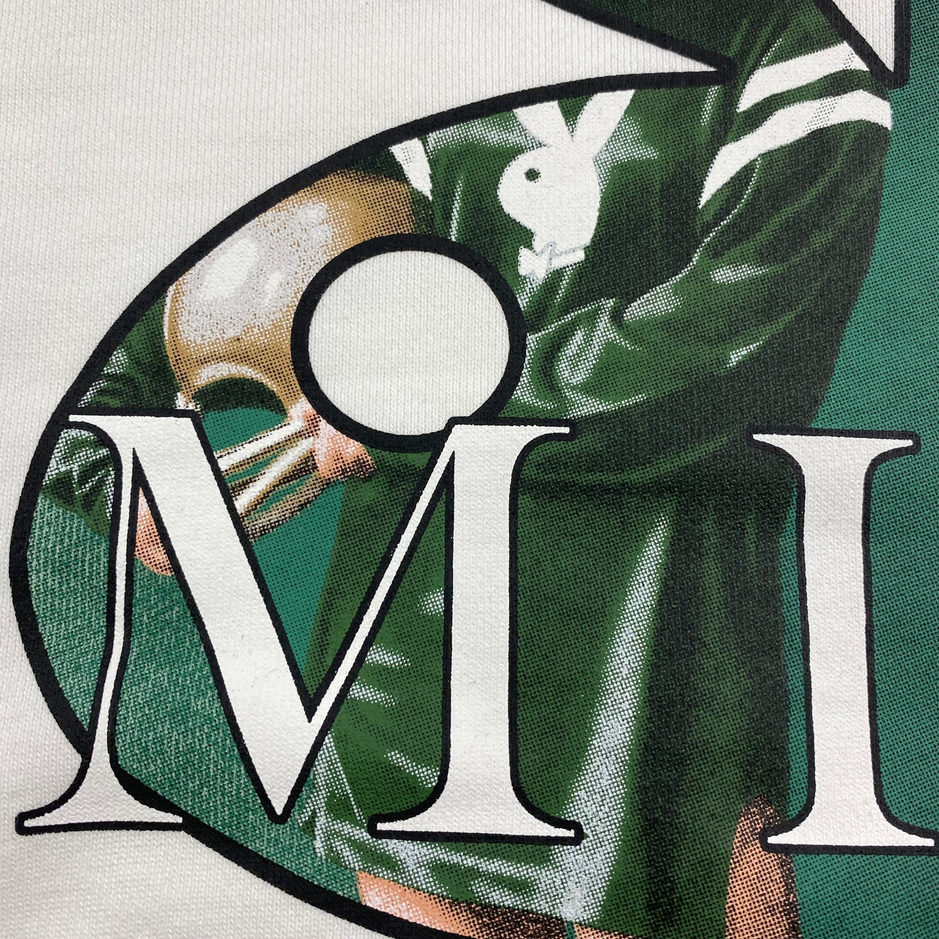 AMIRI PLAYBOY LOGO HOODIE WHITE GREEN - netstar®