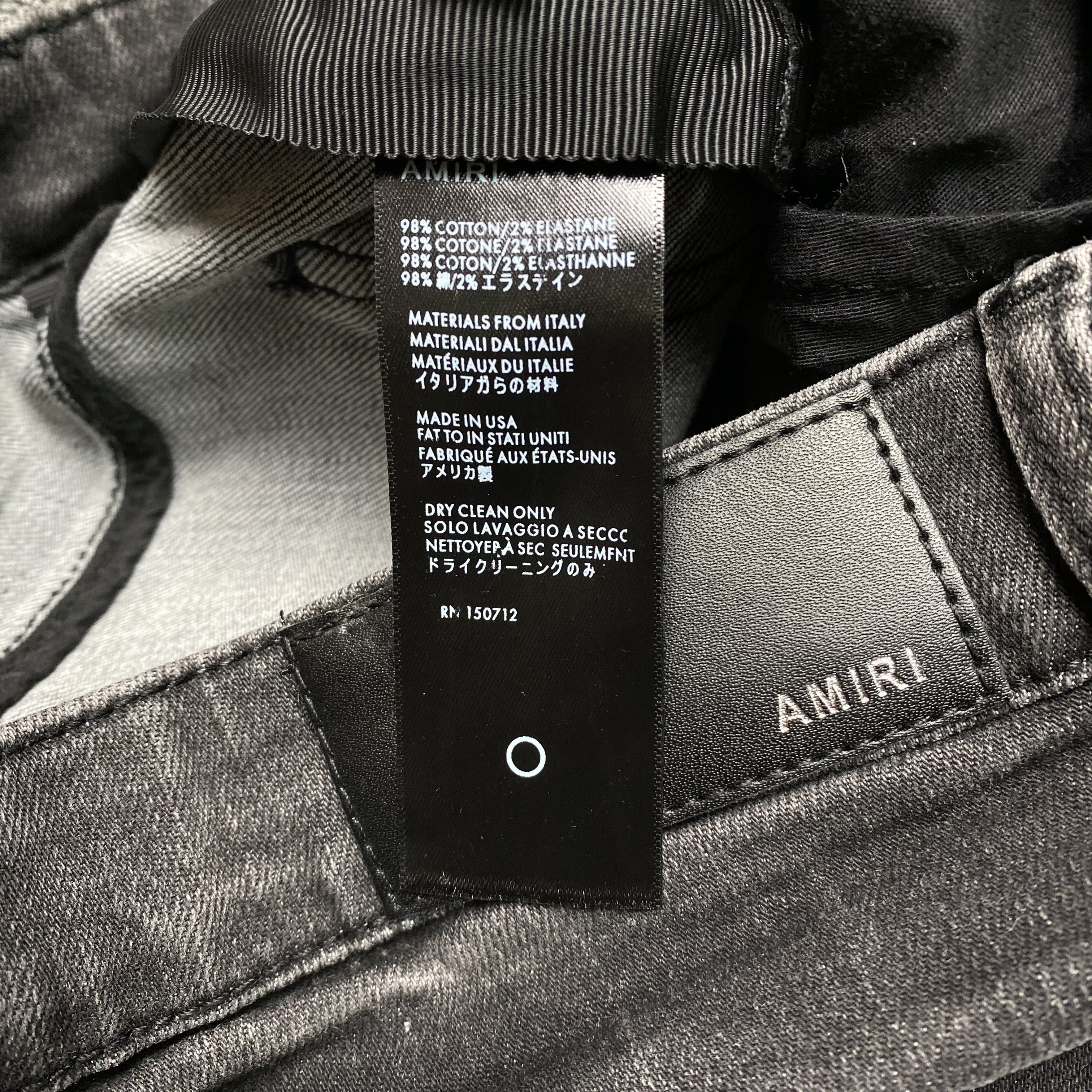 AMIRI SLASH SLIM JEANS - netstar®