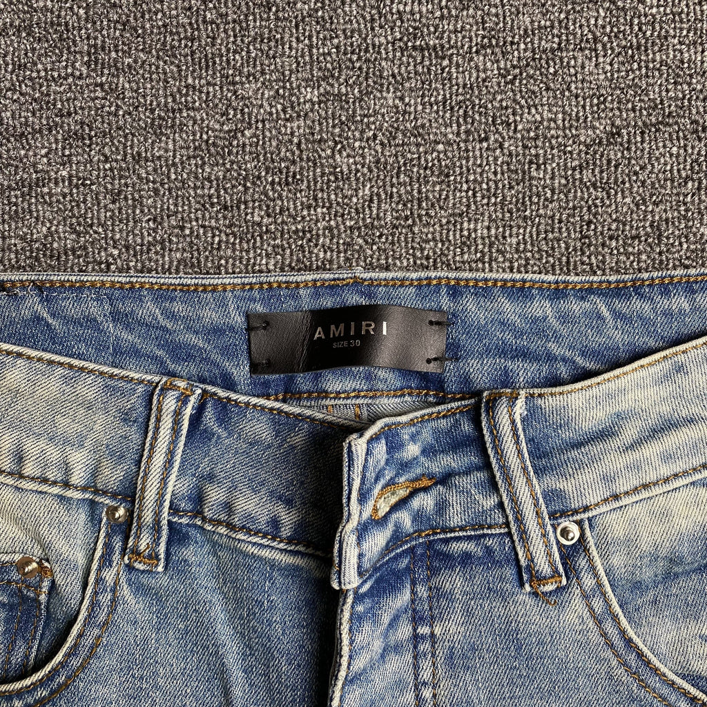 AMIRI VARSITY LOGO JEANS - netstar®