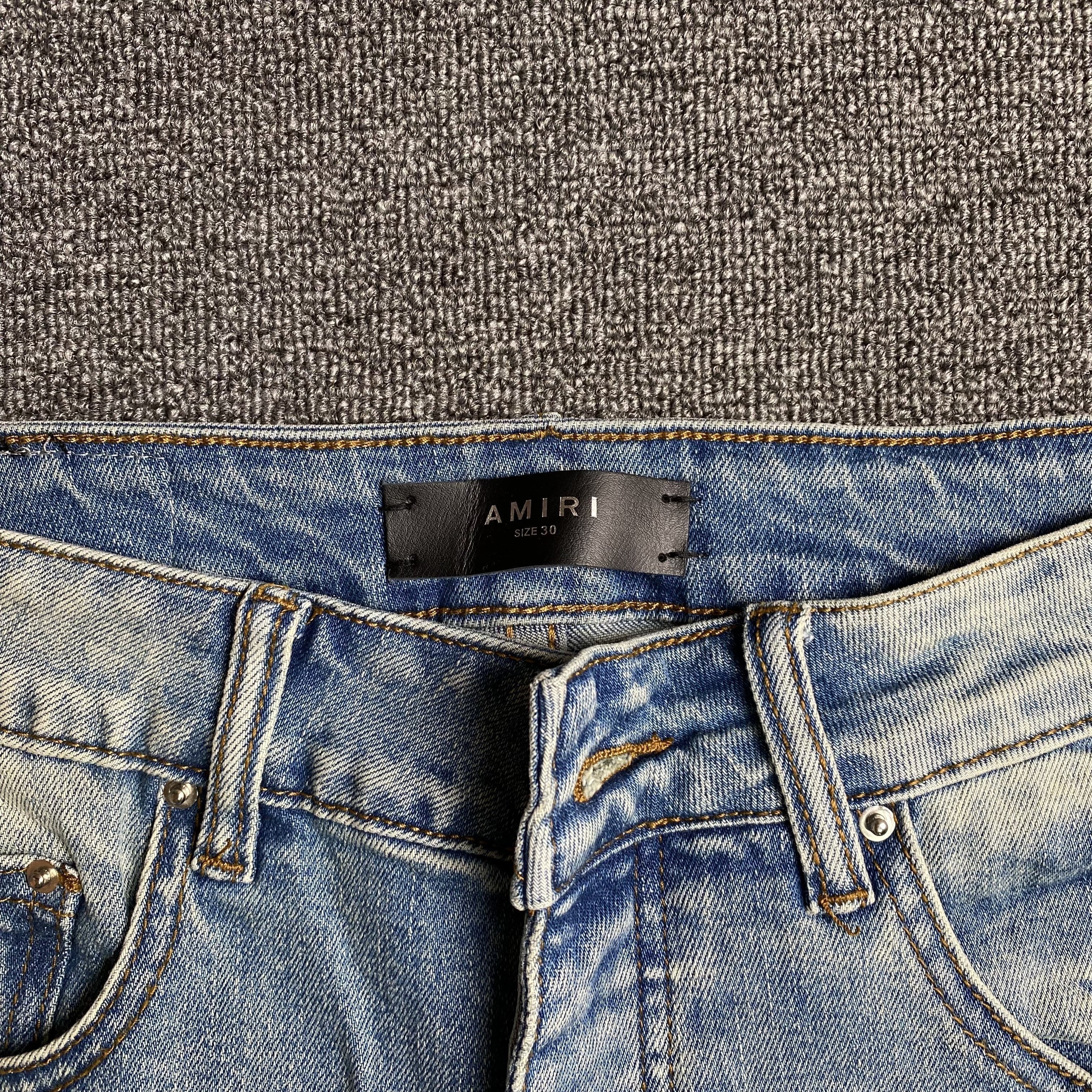 AMIRI VARSITY LOGO JEANS - netstar®