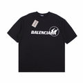 BALENCIAGA LOGO T-SHIRT BLACK