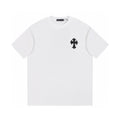 CHROME HEARTS BLACK CROSS T-SHIRT WHITE - netstar®