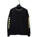 CHROME HEARTS YELLOW COLLAR LONGSLEEVE BLACK - netstar®
