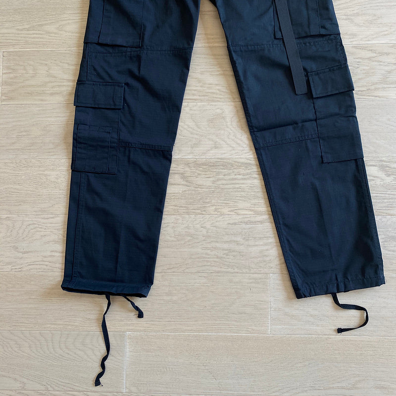 CORTEIZ ALCATRAZ CARGO PANTS BLACK/WHITE - netstar®