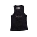CORTEIZ RTW OG WOMEN'S ALCATRAZ TANK TOP BLACK ON BLACK